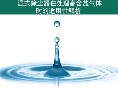 湿式除尘器在处理高含盐气体时的适用性如何？